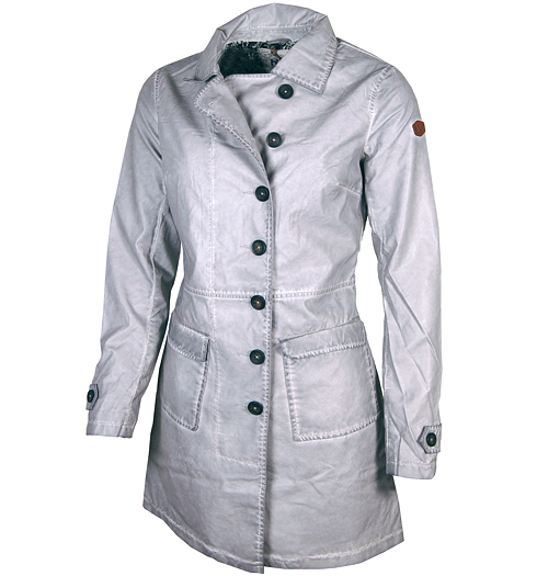 Dámský kabát RIFLE W-GIUBBOTTO 80K light grey - RIFLE - J30510 80K W-GIUBBOTTO