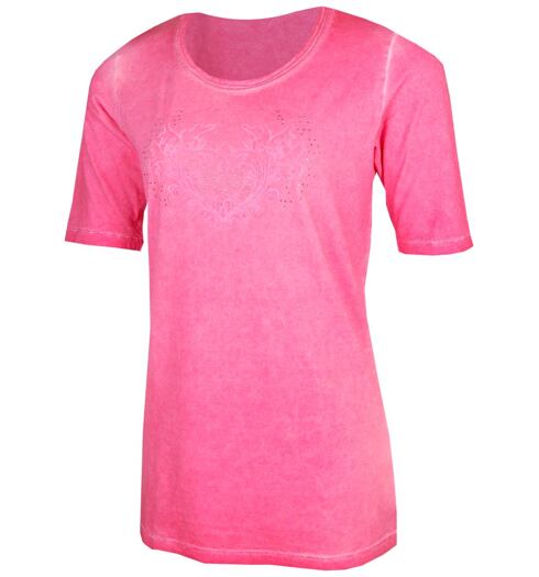 Dámské triko CHRISTA PROBST Ladies shirt berry rose - Christa Probst - 55362/0 Ladies shirt berry rose