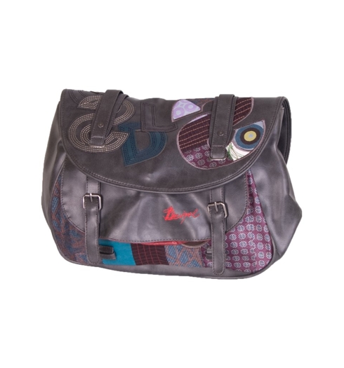 Dámská kabelka DESIGUAL 27X5056 5093 BOLS BANDO PATCH BL SLEVA 5 5093 - DESIGUAL - 27X5056 5093 BOLS BANDO PATCH BL SLEVA 5