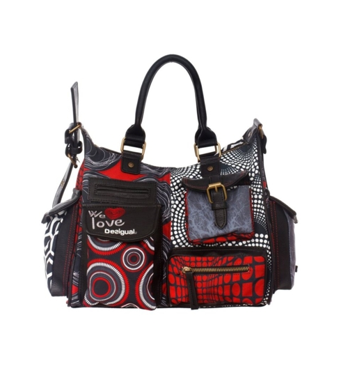 Dámská kabelka DESIGUAL 38X5236 2000 BOLS_LONDON DUOBOLAS 2000 - DESIGUAL - 38X5236 2000 BOLS_LONDON DUOBOLAS