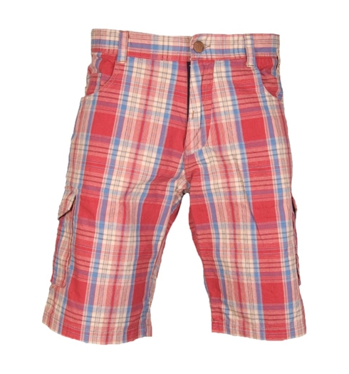 Pánské bermudy NO EXCESS 640720302-191 Short, overdyed big check 191 - No Excess - 640720302-191 Short, overdyed big check