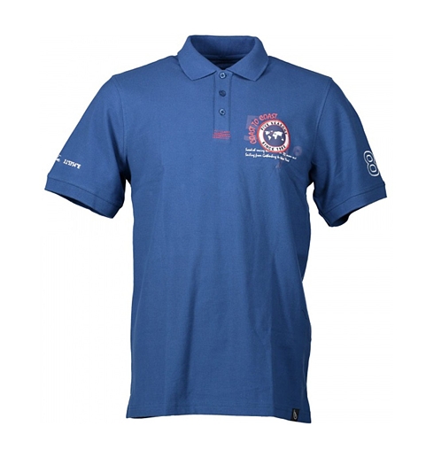 Pánské polo FIVE SEASONS MAXIMUS 759 steel blue - Five seasons - 15391 759 MAXIMUS POLO