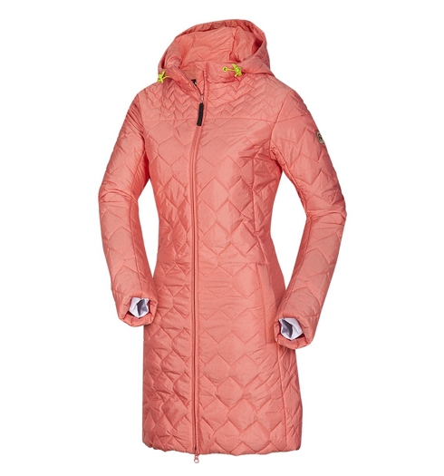 Dámský zimní kabát NORTHFINDER ANINA 366 red melange - NorthFinder - BU-45373SP 362 ANINA