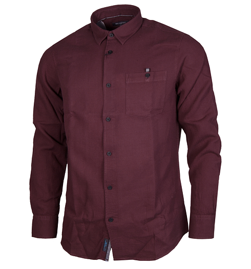 Pánské triko BROADWAY GEOFF 61900 fudge - Broadway - 20101455-M62 61900 SHIRT GEOFF