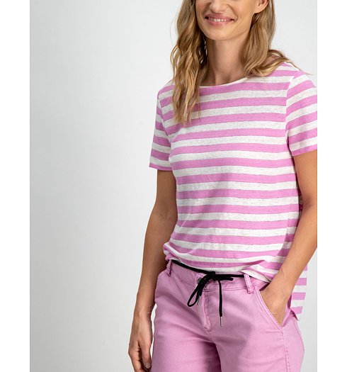 Dámské triko GARCIA T-SHIRT 3341-lilac chiffon - GARCIA - GS900305 3341 ladies T-shirt
