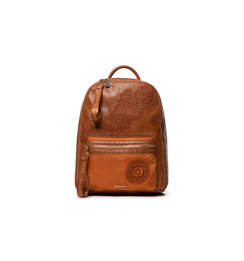 Dámský batůžek DESIGUAL BACK_MELODY NAZCA 6064 LEATHER WEST - DESIGUAL - 20SAKP18 6064 BACK_MELODY NAZCA