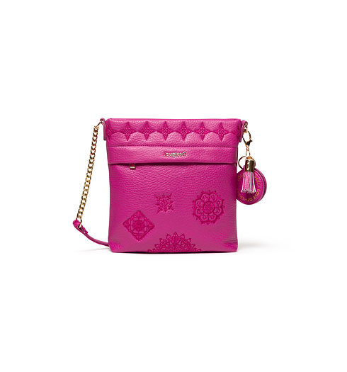Dámská kabelka DESIGUAL BOLS_ALEGRIA KEMI 3063 PINK PRIMEROSE - DESIGUAL - 20SAXPDE 3063 BOLS_ALEGRIA KEMI