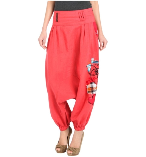 Dámské kalhoty DESIGUAL 31P2632 3000 PANT_RIAGO 3000 - DESIGUAL - 31P2632 3000 PANT_RIAGO