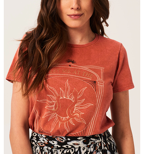 Dámské triko GARCIA ladies t-shirt 3384 - GARCIA - S20005 3384 ladies t-shirt