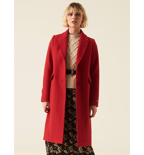 Dámský zimní kabát GARCIA ladies outdoor 3092 cadmium red - GARCIA - GJ200906 3092 ladies outdoor