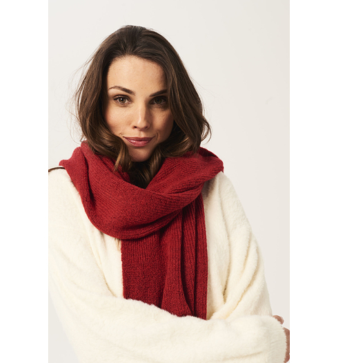 Dámská šála GARCIA U20141 8054 ladies scarf 8054 red lips - GARCIA - U20141 8054 ladies scarf