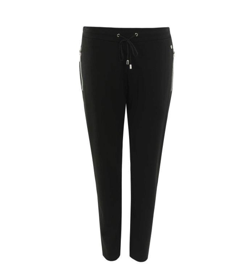 Dámské tepláky HAJO D Joggpant 100 schwarz - HAJO - 19175/1 100 D Joggpant Taillenzug