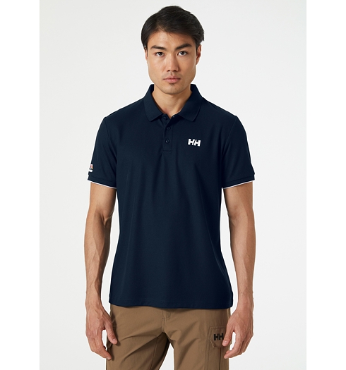 Pánská polokošile HELLY HANSEN OCEAN POLO 598 navy - Helly Hansen - 34207 598 OCEAN POLO