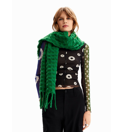 Dámská šála DESIGUAL 23WAWA13 4000 FOU COLORS - DESIGUAL - 23WAWA13 4000 FOU COLORS