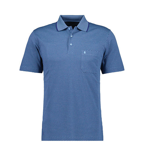 Pánská polokošile RAGMAN 5495791 718 Polo jaquard 718 - Ragman - 5495791 718 Polo jaquard