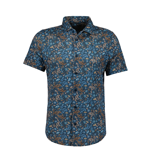 Pánská košile RAGMAN 5436090 980 Shirt Button through print 980 - Ragman - 5436090 980 Shirt Button through print