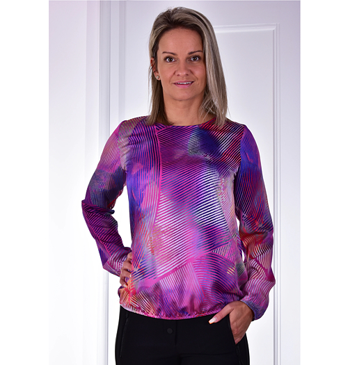 Dámská halenka SEIDEL Bluse 1/1 Fialová - SEIDEL - C3434 50 Bluse 1/1