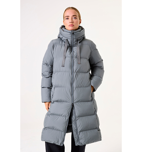 Dámský zimní kabát GARCIA ladies outdoor jacket Šedá - GARCIA - GJ500904 9063 ladies outdoor jacket