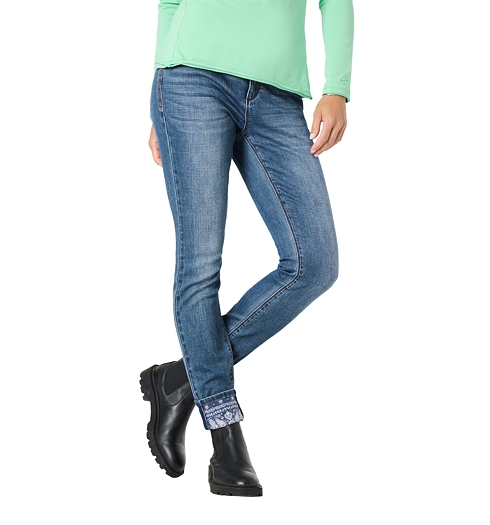 Dámské jeans TIMEZONE EnyaTZ Slim Womenshape Modrá - Timezone - 17-10047-42-3805 3532 EnyaTZ Slim Womenshape
