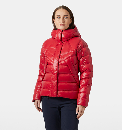 Dámská zimní bunda HELLY HANSEN Červená - Helly Hansen - 54459 162 W WINTER BLISS DOWN JACKET