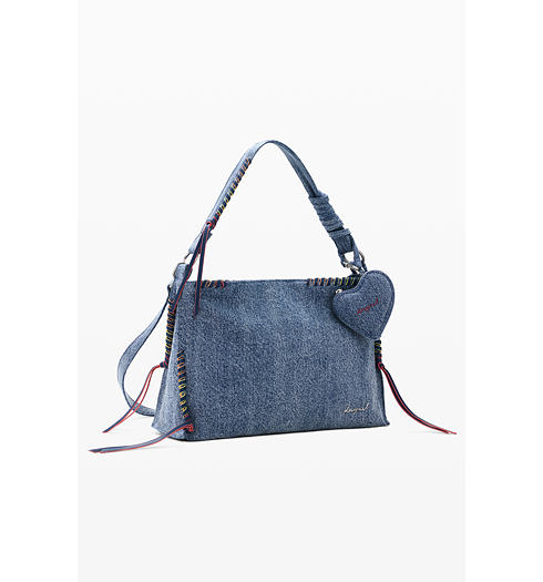 Dámská kabelka DESIGUAL TORIO DENIM LEIRIA Modrá - DESIGUAL - 26SAXD31 5005 BAG TORIO DENIM LEIRIA