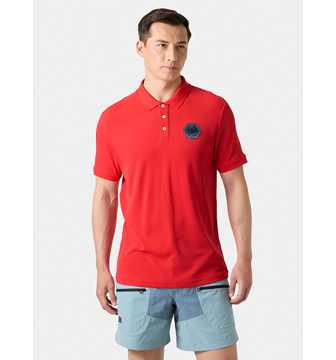 Pánská polokošile HELLY HANSEN HP RACE POLO Červená - Helly Hansen - 34590 223 HP RACE POLO