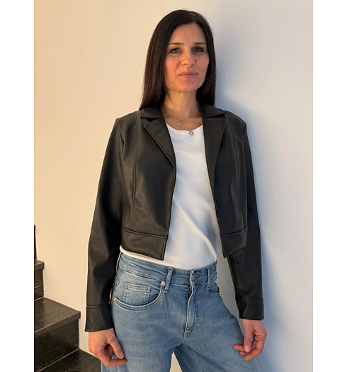 Dámská bundička SEIDEL Kleid ohne Arm - SEIDEL - D1607 99 Kleid ohne Arm