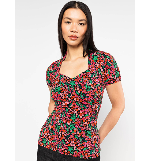 Dámská halenka Blutsgeschwister Pow Wow Vau Multicolor - Blutsgeschwister - 001261-342 02141 Pow Wow Vau