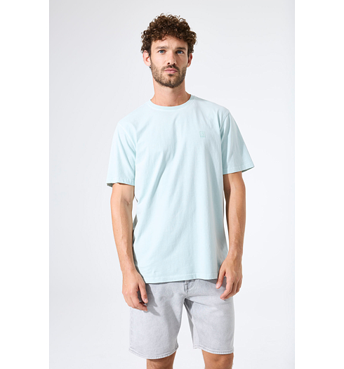 Pánské triko GARCIA mens T-shirt ss Modrá - GARCIA - Z1179 8269 mens T-shirt ss