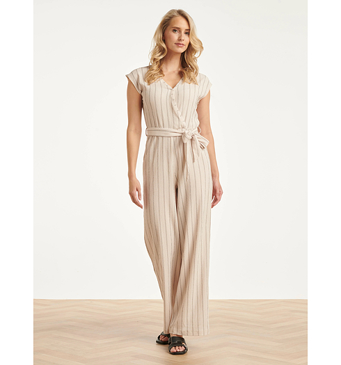 Dámský overal Smashed Lemon Jumpsuit Béžová - Smashed Lemon - 26333 010-999 Jumpsuit