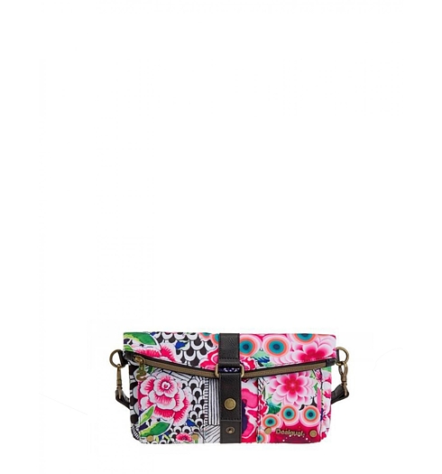 Dámská kabelka DESIGUAL PANDORA CLUTCH 1000 blanco - DESIGUAL - 61X51K9 1000 BOLS PANDORA CLUTCH
