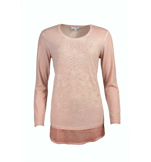 Dámské triko HAJO D SHIRT 315 rose - HAJO - 17867 315 D SHIRT