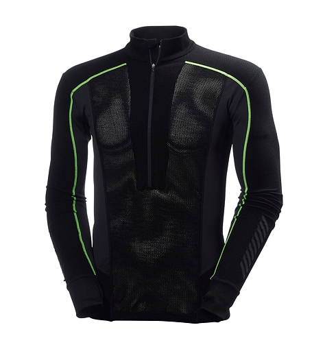 Pánské funkční triko HELLY HANSEN HH WARM FLOW ULLR TOP 990 black - Helly Hansen - 48484 990 WARM FLOW ULLR TOP