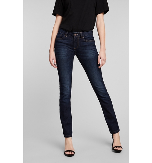 Dámské jeans HIS MONROE 9712 Advanced Dark Blue Wash - HIS - 101570 9712 MONROE