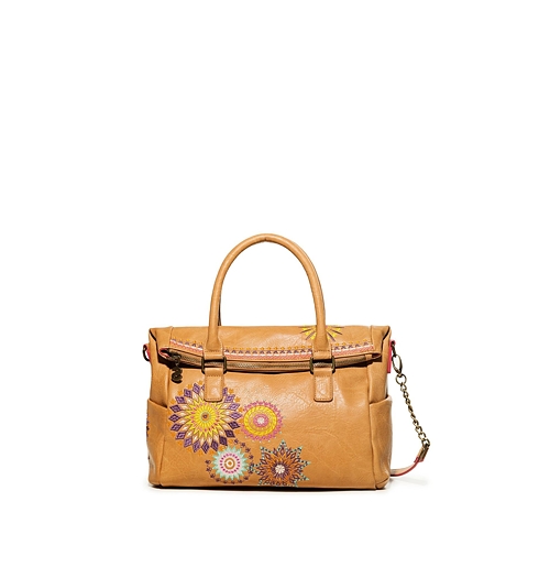 Dámská kabelka DESIGUAL AMELIE LOVERTY 6011 CAMEL - DESIGUAL - 18SAXPCU 6011 BOLS_AMELIE LOVERTY