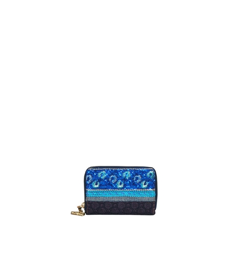 Dámská peněženka DESIGUAL NURIA EXTRAORDINARY EXOTIC 5006 JEANS - DESIGUAL - 17WAYDDC 5006 MONE_NURIA EXTRAORDINARY E