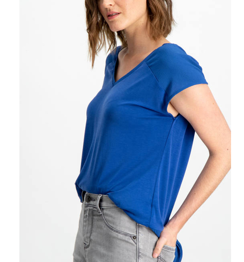 Dámské triko GARCIA T-SHIRT 2868-classic blue - GARCIA - GS900103 2868 ladies T-shirt