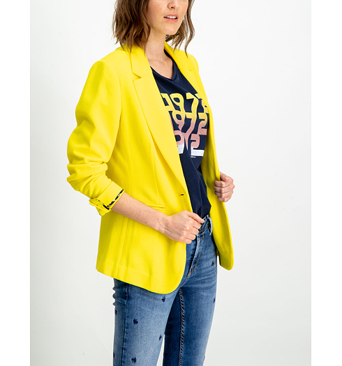 Dámské sako GARCIA JACKET 2846-sunny yellow - GARCIA - A90096 2846 ladies jacket