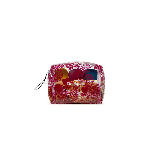Toaletní taška DESIGUAL 19WQXW21 3082 GEL PACK TOWEL PATCH 3082 RUBY WINE - DESIGUAL - 19WQXW21 3082 GEL PACK TOWEL PATCH