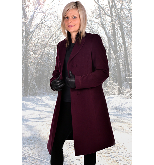 Dámský zimní kabát MARLENE ML RENATA purple - Marlene - ML RENATA purple