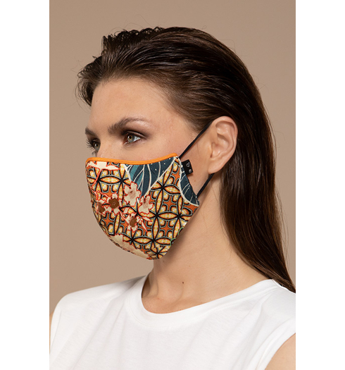 Rouška dámská STEHMANN Afrika 8109 multicolor - Stehmann - Mask Afrika 90939