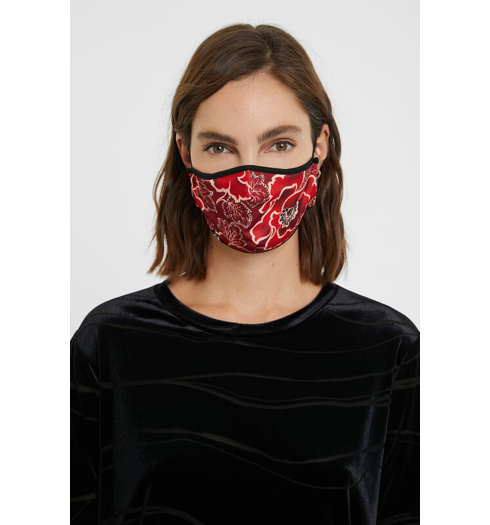 Dámské roušky DESIGUAL JAPAN FLOWER 2015 - DESIGUAL - 20WAOA40 2000 MASK JAPAN FLOWER