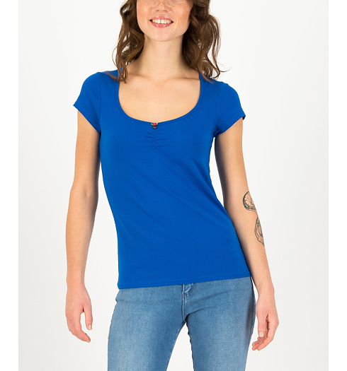 Dámské triko Blutsgeschwister Feminin 115-008 - Blutsgeschwister - 001211-115-008 logo shortsleve feminin