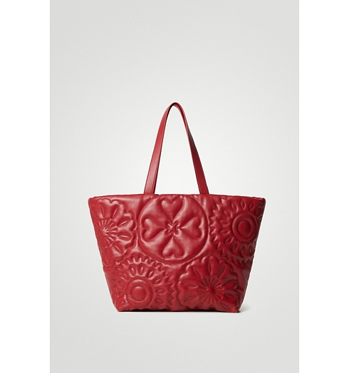 Dámská kabelka DESIGUAL BIG BIG BOMBAY 3029 ROJO OSCURO - DESIGUAL - 21WAXP07 3029 BOLS_BIG BIG BOMBAY