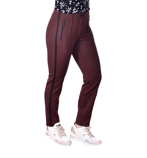 Dámské kalhoty STEHMANN ESSO14 5213 cappucino - Stehmann - ESSO14 762 5213 69048 LANGE HOSE