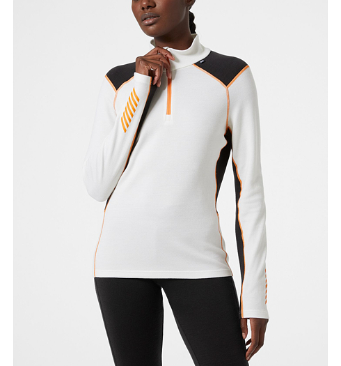 Dámské funkční triko HELLY HANSEN W LIFA MERINO 012 offwhite - Helly Hansen - 49377 012 W LIFA MERINO MIDWEIGHT