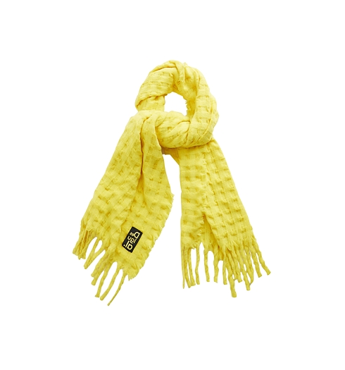 Dámská šála DESIGUAL YELLY 8023 FRESH YELLOW - DESIGUAL - 22WAWA19 8023 SCARF_YELLY
