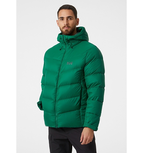 Pánská zimní bunda HELLY HANSEN VERGLAS ICEFALL DOWN JACKET 486 MALACHITE - Helly Hansen - 63002 486 VERGLAS ICEFALL DOWN JACKET