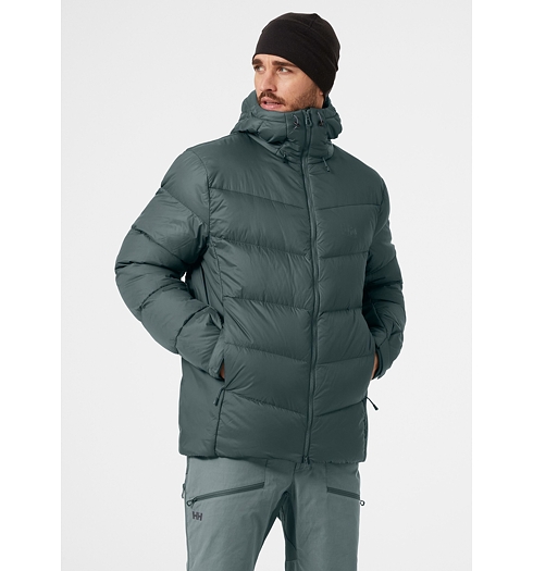 Pánská zimní bunda HELLY HANSEN VERGLAS ICEFALL 609 storm - Helly Hansen - 63002 609 VERGLAS ICEFALL DOWN JACKET
