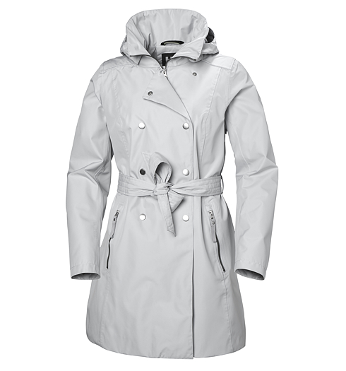 Dámský kabát HELLY HANSEN W WELSEY II TRENCH 853 GREY FOG - Helly Hansen - 53247 853 W WELSEY II TRENCH